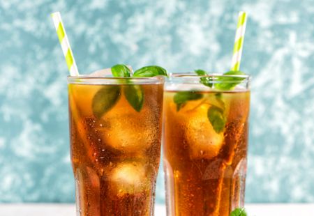 アレンジレシピ:爽やかティーソーダ